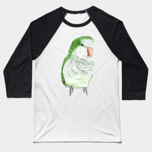 Conure veuve perruche moine souris quaker aquarelle Baseball T-Shirt